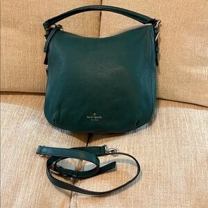 Kate Spade Dark Green Hobo Bag